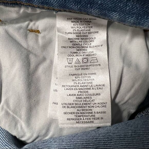 current/elliott The Scooped Ruby Crop Jean - Picture 9 of 11